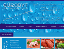 Tablet Screenshot of eurobyt.pl